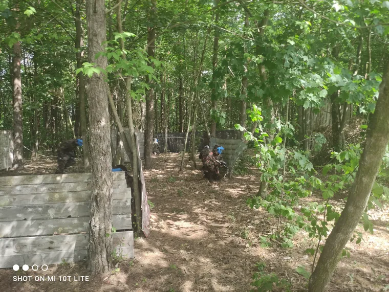 Archiwalne zdjęcie rozbudowy Paintball Sierpc