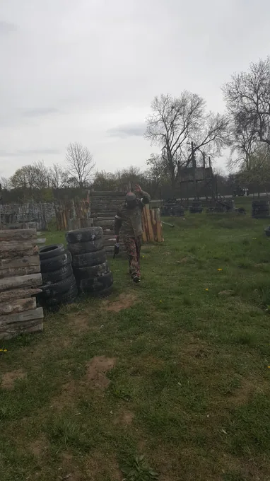 Archiwalne zdjęcie rozbudowy Paintball Sierpc