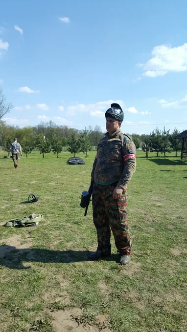 Archiwalne zdjęcie rozbudowy Paintball Sierpc