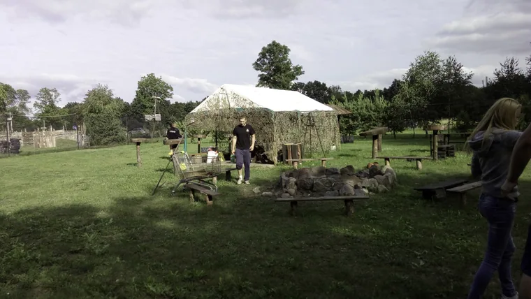 Archiwalne zdjęcie rozbudowy Paintball Sierpc