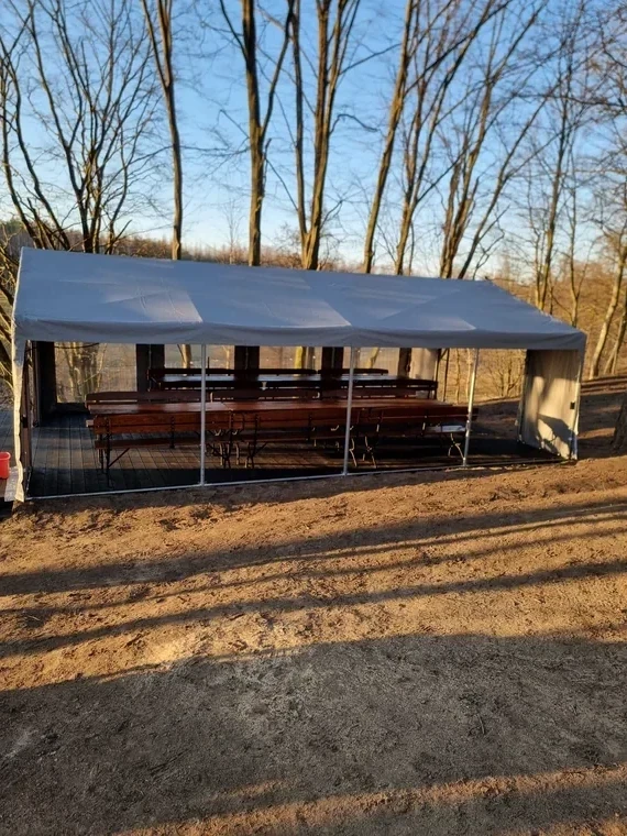Archiwalne zdjęcie rozbudowy Paintball Sierpc