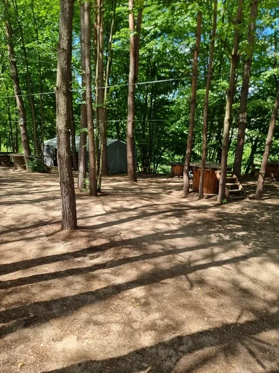 Archiwalne zdjęcie rozbudowy Paintball Sierpc